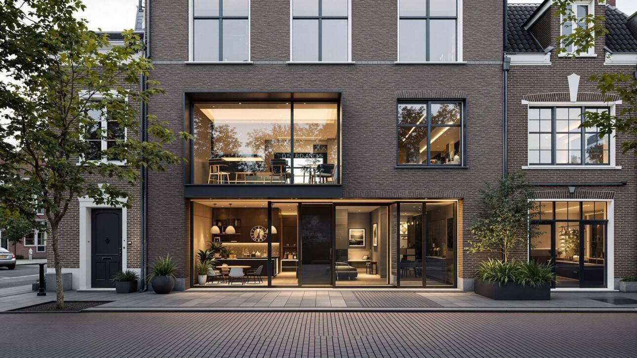 Transforming Old Dutch Buildings Modern Window and Door Installations